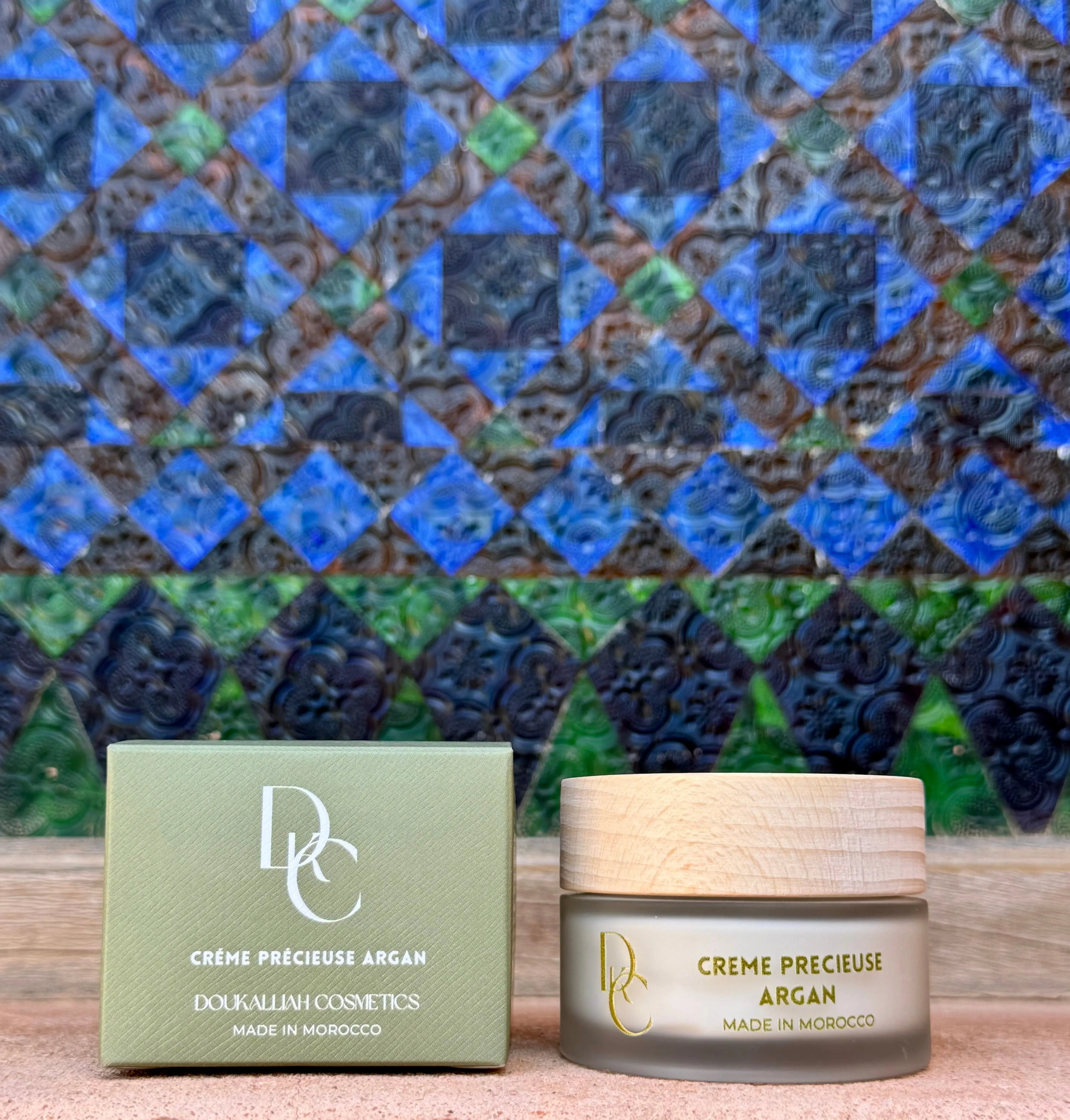 Crème Précieuse Visage à l’huile d’Argan  DOUKALLIAH COSMETICS