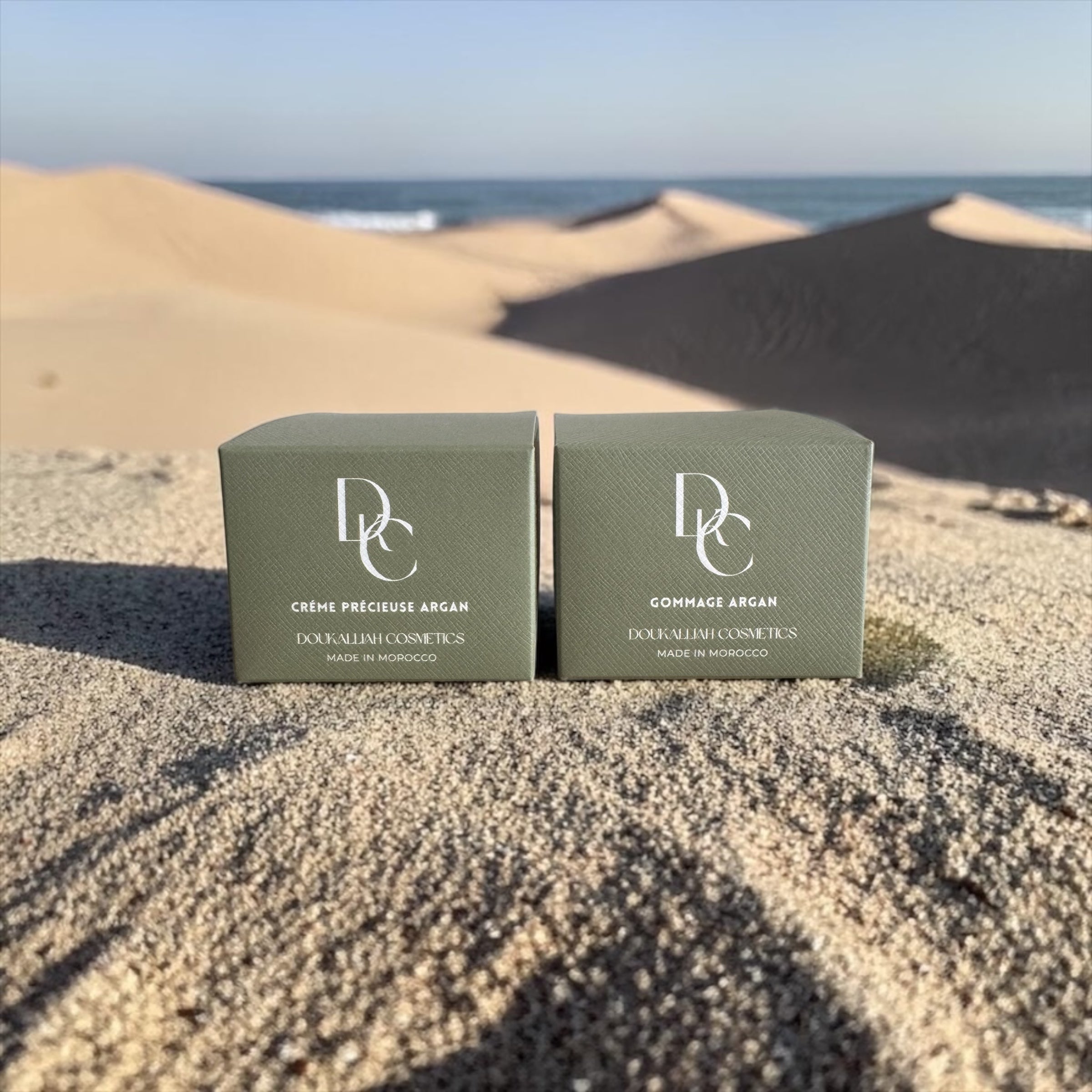 Nouveau Rituel Argan Gommage & Crème Nourrissante  DOUKALLIAH COSMETICS