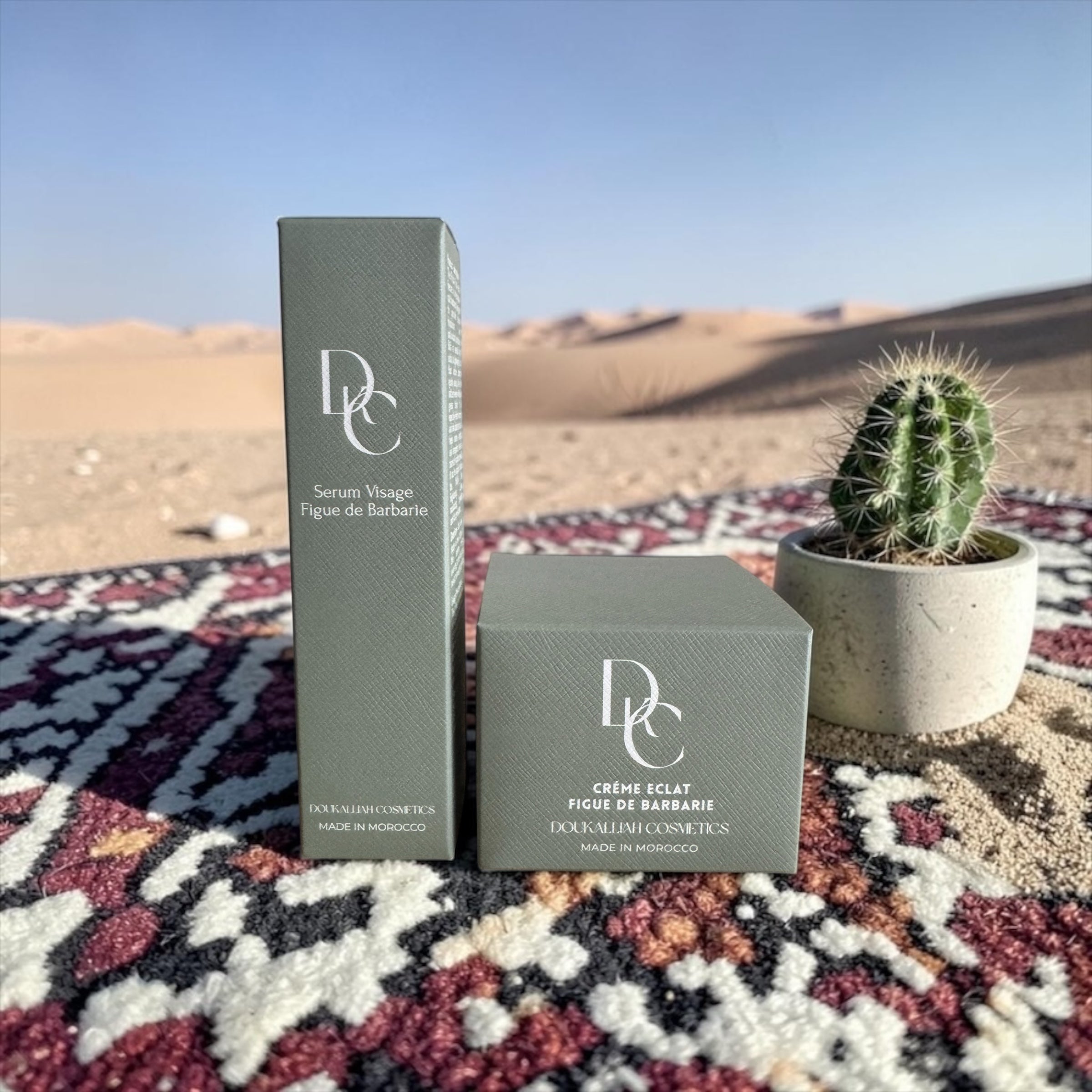Nouveau Rituel Figue Sérum & Crème Éclat  DOUKALLIAH COSMETICS