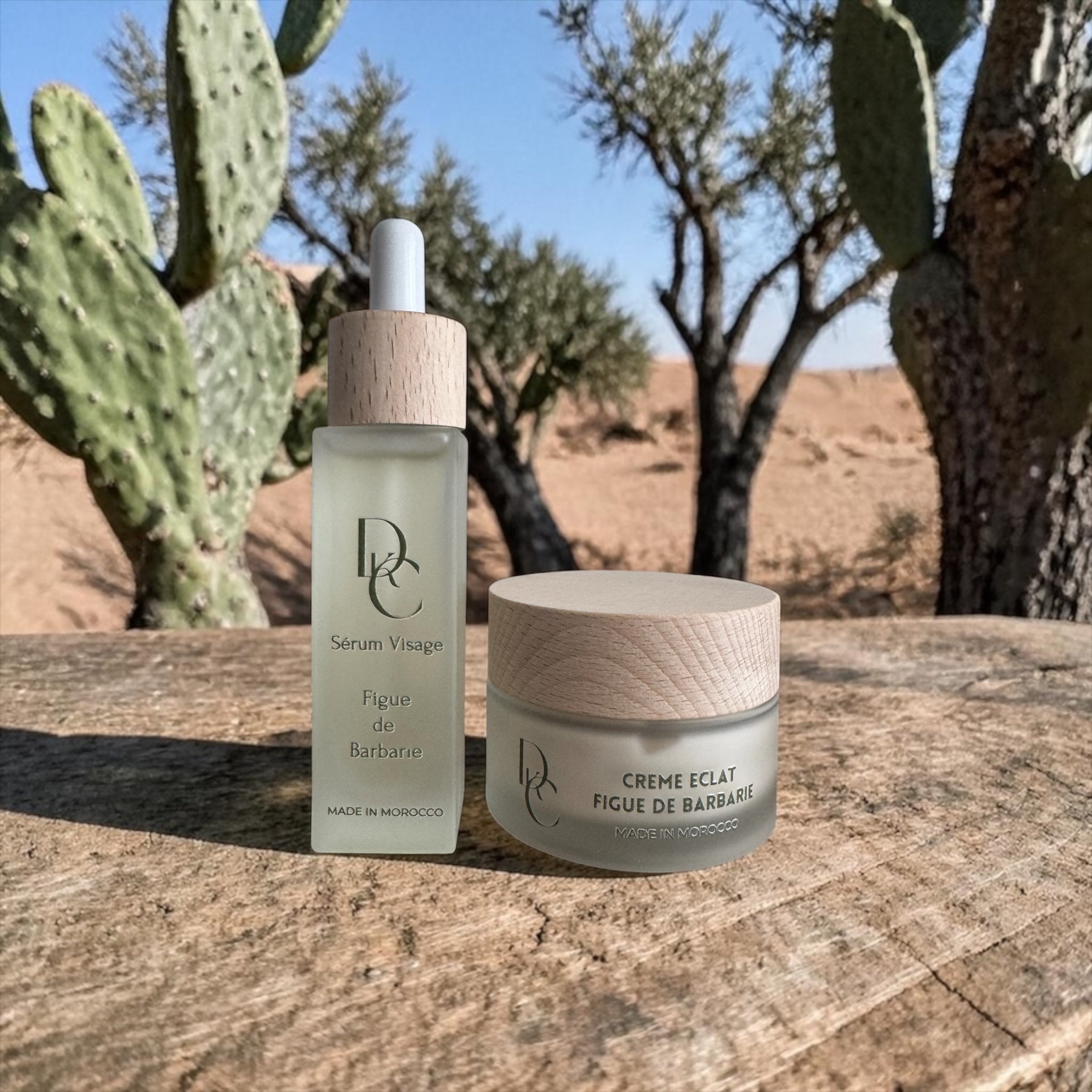 Nouveau Rituel Figue Sérum & Crème Éclat  DOUKALLIAH COSMETICS