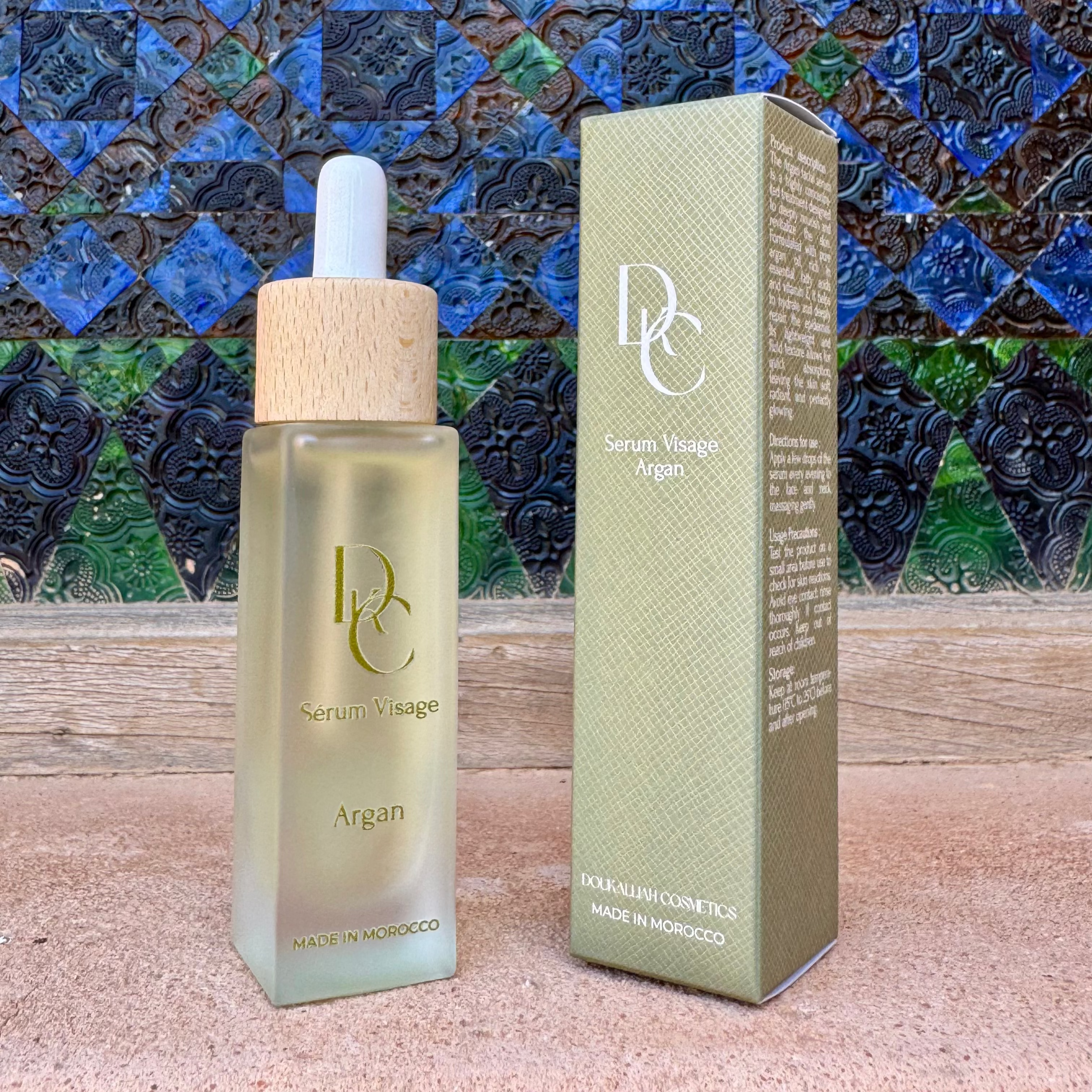 Sérum Précieux Visage à l’huile d’Argan  DOUKALLIAH COSMETICS